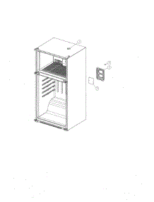 Refrigerator Total parts for Kenmore Top-Mount Refrigerator 111.61202711 (11161202711, 111 61202711) from AppliancePartsPros.com