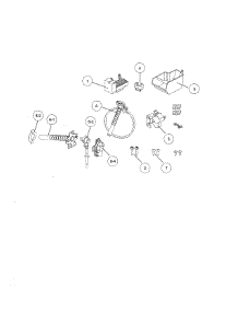 Ice Maker parts for Kenmore Top-Mount Refrigerator 111.61205711 (11161205711, 111 61205711) from AppliancePartsPros.com