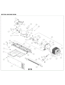 Machine Room parts for Kenmore Top-Mount Refrigerator 111.61209712 (11161209712, 111 61209712) from AppliancePartsPros.com