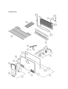 3-Freezer Parts parts for Kenmore Top-Mount Refrigerator 111.61265220 (11161265220, 111 61265220) from AppliancePartsPros.com