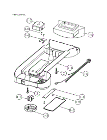 6-Controls parts for Kenmore Top-Mount Refrigerator 111.61265220 (11161265220, 111 61265220) from AppliancePartsPros.com