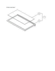 9-Shelf_Full Glass parts for Kenmore Top-Mount Refrigerator 111.61269220 (11161269220, 111 61269220) from AppliancePartsPros.com