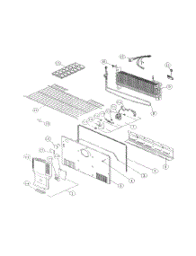 Freezer Parts parts for Kenmore Top-Mount Refrigerator 111.69332811 (11169332811, 111 69332811) from AppliancePartsPros.com