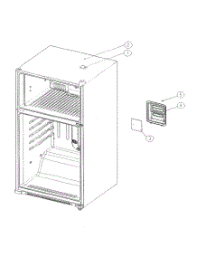 Total Refrigerator parts for Kenmore Top-Mount Refrigerator 111.69332811 (11169332811, 111 69332811) from AppliancePartsPros.com