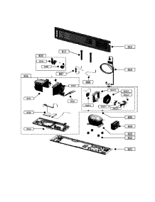 Machine Room parts for Kenmore Elite Bottom-Mount Refrigerator 11172697910 from AppliancePartsPros.com