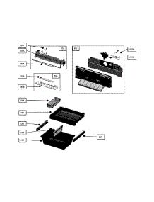 F-Room parts for Kenmore Elite Bottom-Mount Refrigerator 11172697910 from AppliancePartsPros.com