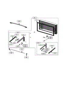 F-Door & Handles parts for Kenmore Elite Bottom-Mount Refrigerator 11172697910 from AppliancePartsPros.com