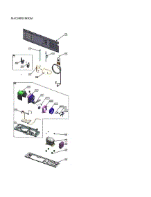 Machine Room parts for Kenmore Elite Bottom-Mount Refrigerator 11173315020 from AppliancePartsPros.com