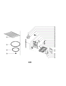Microwave Trays / Magnetron / Trans Hv parts for Kenmore Microwave/Hood Combo 111.83532910 (11183532910, 111 83532910) from AppliancePartsPros.com