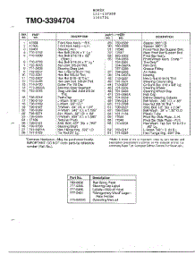 Mower Page 6 parts for Mtd Gas Walk-Behind Mower 112-508R088 from AppliancePartsPros.com