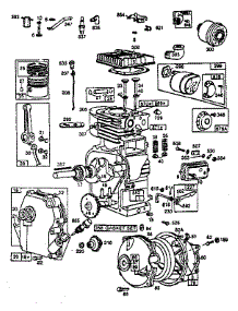 Engine parts for Briggs & Stratton Lawn & Garden Engine 11200 TO 112299 (0016 - 0016) from AppliancePartsPros.com