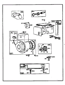 Rewind Starter parts for Briggs & Stratton Lawn & Garden Engine 11200 TO 112299 (0016 - 0016) from AppliancePartsPros.com