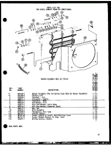 Heater Assembly Mfg. By Tuttle (113W-3Ew / P54975-65R) (113-3Ew / P54975-93R) (113-3Hew / P54975-94R) parts for Amana Room Air Conditioner 113-3EW/P54975-93R from AppliancePartsPros.com