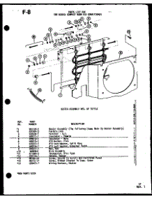 100 Series Compact Room Air Conditioner (113-3Hew / P67231-20R) parts for Amana Room Air Conditioner 113-3HEW/P67231-20R from AppliancePartsPros.com