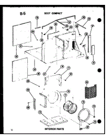 Interior Parts (11-5J / P54336-67R) parts for Amana Room Air Conditioner 113-3NHE/P54975-19R from AppliancePartsPros.com