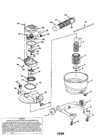 Vacuum Assembly parts for Craftsman Wet/Dry Vacuum 113170330 from AppliancePartsPros.com