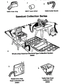 Accessories And Sawdust Collection Series parts for Craftsman Wet/Dry Vacuum 113177040 from AppliancePartsPros.com