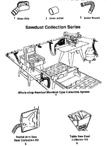 Accessories And Sawdust Collection Series parts for Craftsman Wet/Dry Vacuum 113177370 from AppliancePartsPros.com