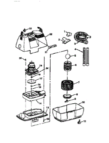 Unit parts for Craftsman Wet/Dry Vacuum 113177571 from AppliancePartsPros.com