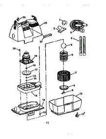 Unit parts for Craftsman Wet/Dry Vacuum 113177581 from AppliancePartsPros.com