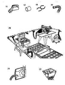 Accessories And Sawdust Collection Series parts for Craftsman Wet/Dry Vacuum 113177805 from AppliancePartsPros.com