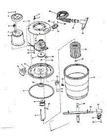 Unit parts for Craftsman Wet/Dry Vacuum 113179042 from AppliancePartsPros.com
