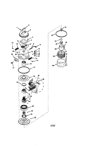 Motor / Motor Cover parts for Craftsman Wet/Dry Vacuum 113179345 from AppliancePartsPros.com