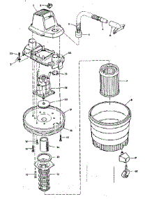 Unit parts for Craftsman Wet/Dry Vacuum 113179790 from AppliancePartsPros.com
