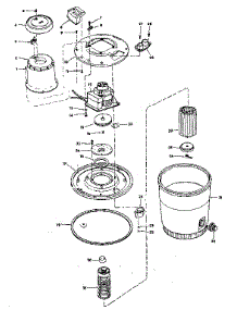 Unit parts for Craftsman Wet/Dry Vacuum 113179850 from AppliancePartsPros.com