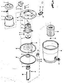 Unit parts for Craftsman Wet/Dry Vacuum 113179931 from AppliancePartsPros.com