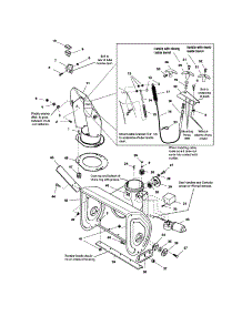 Auger Housing / Chute-38" parts for Snapper Gas Snowblower 11327E (1694604) from AppliancePartsPros.com