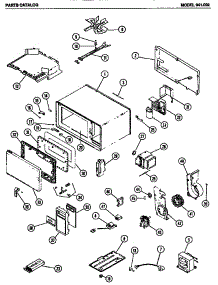 Mw Parts (941.002) parts for Amana Countertop Microwave 1139.A from AppliancePartsPros.com
