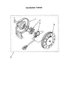 Power Cord Reel parts for Kenmore Canister Vacuum 116.20012002 (11620012002, 116 20012002) from AppliancePartsPros.com