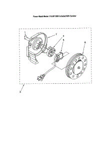 Power Cord Reel parts for Kenmore Canister Vacuum 116.20112001 (11620112001, 116 20112001) from AppliancePartsPros.com