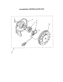 Power Cord Reel parts for Kenmore Canister Vacuum 116.20312000 (11620312000, 116 20312000) from AppliancePartsPros.com