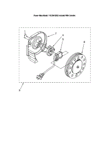 Power Cord Reel parts for Kenmore Canister Vacuum 116.20412002 (11620412002, 116 20412002) from AppliancePartsPros.com