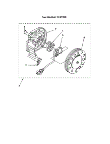 Power Cord Reel parts for Kenmore Canister Vacuum 116.20712008 (11620712008, 116 20712008) from AppliancePartsPros.com