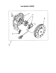 Power Cord Reel parts for Kenmore Canister Vacuum 116.20812003 (11620812003, 116 20812003) from AppliancePartsPros.com
