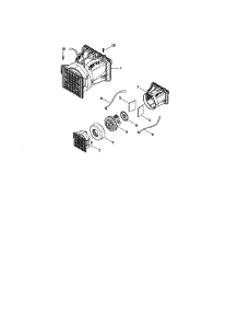Canister Motor parts for Kenmore Elite Canister Vacuum 11621814411 from AppliancePartsPros.com