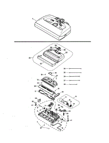 Powermate parts for Kenmore Elite Canister Vacuum 11621814411 from AppliancePartsPros.com