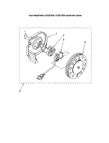 Power Cord Reel parts for Kenmore Canister Vacuum 116.22312204 (11622312204, 116 22312204) from AppliancePartsPros.com