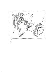 Power Cord Reel parts for Kenmore Canister Vacuum 116.22612202 (11622612202, 116 22612202) from AppliancePartsPros.com