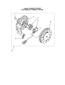 Power Cord Reel parts for Kenmore Canister Vacuum 116.22613209 (11622613209, 116 22613209) from AppliancePartsPros.com