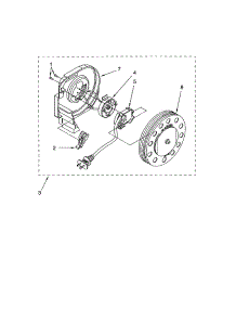 Power Cord Reel parts for Kenmore Canister Vacuum 116.23312301 (11623312301, 116 23312301) from AppliancePartsPros.com