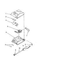 Power-Mate Jr. parts for Kenmore Canister Vacuum 116.23512301 (11623512301, 116 23512301) from AppliancePartsPros.com