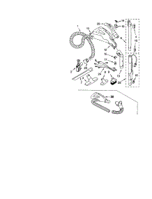 Hose And Attachments parts for Kenmore Canister Vacuum 116.23512303 (11623512303, 116 23512303) from AppliancePartsPros.com