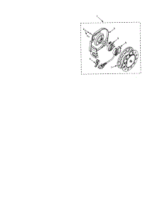 Cord Reel parts for Kenmore Canister Vacuum 116.24614400 (11624614400, 116 24614400) from AppliancePartsPros.com