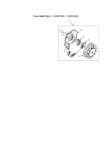 Cord Reel parts for Kenmore Canister Vacuum 116.25513501 (11625513501, 116 25513501) from AppliancePartsPros.com
