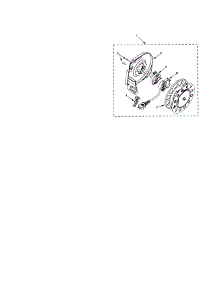 Cord Reel parts for Kenmore Canister Vacuum 116.25812508 (11625812508, 116 25812508) from AppliancePartsPros.com