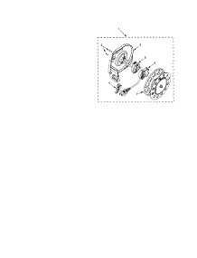 Cord Reel parts for Kenmore Canister Vacuum 116.25914505 (11625914505, 116 25914505) from AppliancePartsPros.com